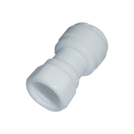 MALIDA 3/8" OD Tube x 7/16"-24 UNS Tube Push to Connect Fittings for Reverse Osmosis RO water filter System Faucet Adapter (pack of 10)