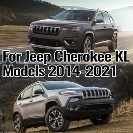 EDIETH 68102968AB 68102968AA 55112832AA 68145941AA Windshield Washer Nozzles Kit (2 Nozzles + Hose + 4 Adapters) for Jeep Cherokee 2014-2023 for Chrysler 200 2015-2017 Easy to Install