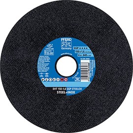 PFERD 69865 6" x .045" Cut-Off Wheel 7/8" AH A S SGP-INOX 46 Grit Type 1 (25pk)