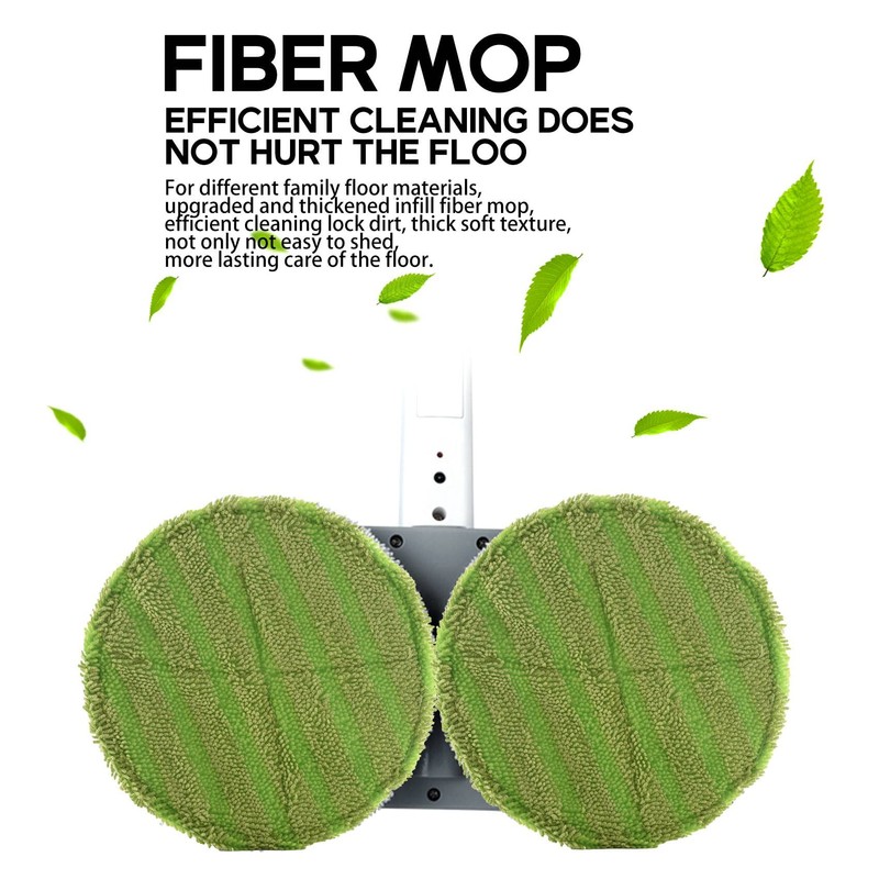 Boerunid Cushion for Wireless Electric Mop Sweeper Wireless Washer Pad