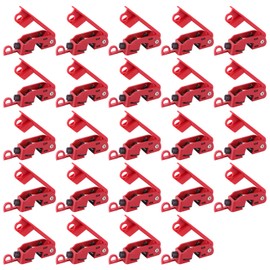 Patioer Circuit Breaker Lockout Device, 24 Pack Tagout Breaker Box Lock for Standard Single and Double Toggles