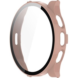 Compatible for Garmin Venu 3S Case, Lamshaw Hard PC Case with Screen Protector Compatible for Venu 3S 41mm / Venu 3 45mm Smartwatch (Venu 3S 41mm, 2 Pack-Black+Black)