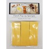 Kitchen Supply French Pop Up Sponges, Pack of 12