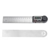 Digital Angle Ruler 200mm 360 Degree Lockable LCD Clear Display