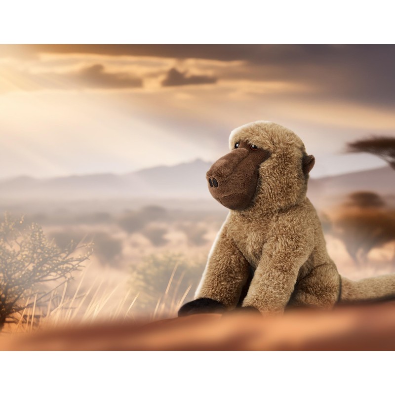 Zappi Co Baboon Plush Toy (22cm) Cheeky Pal - Soft,