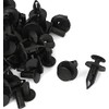 9mm Hole Dia Rivets Fastener Push Pin Plastic Clips for