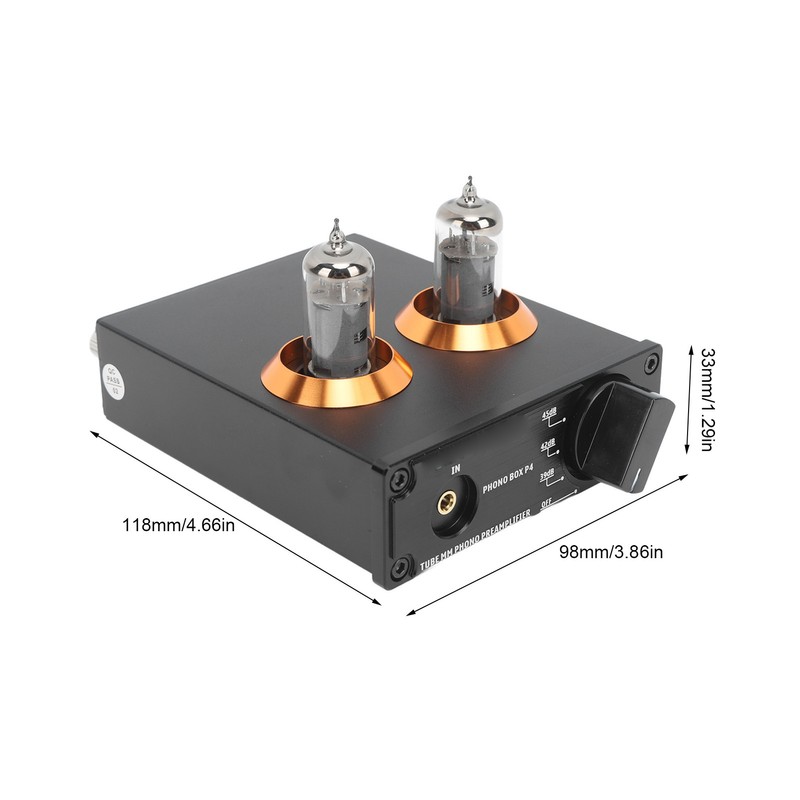 Vacuum Tube Amplifier Preamplifier Phono Preamp MM Player Amp AUX