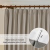 MAIHER Extra Wide Pinch Pleated Curtains 96 Inches Long 1
