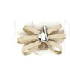 Unbranded Fascinator flower - Ivory / fascinator hat / derby