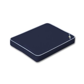 Oceansouth Boat Bench Cushion Polyester Fabric (Blue, 370 mm x 450 mm)