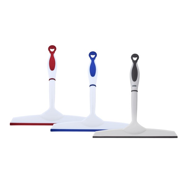 Superio Rubber Squeegee, 3 Pack, Streak Free All Purpose Window