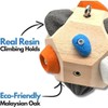KQLHLHDYZ Handcrafted Boulder Blocks, Finger Strength Training Climbing Ball, Finger