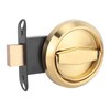 Stainless Steel Door Lock with Handle Pull Ring for Cabinet