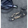 okuda-belt Kudu Genuine Leather 2-Way Neck Strap, Neck Holder, Negative
