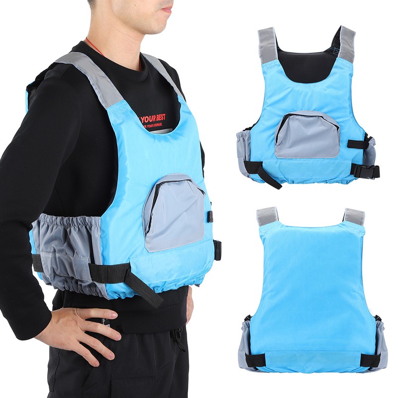 EPE Blue Adults Large Pocket Life Jacket Swim Trainer Vest