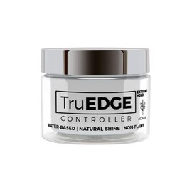 TruEDGE Controller Extreme Hold Water-Based Pomade - Ntaural Shine & Non-Flaky Scented Edge Control - Perfect for Hair-Braiding (Acacia)