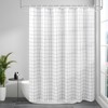 AooHome Black and White Extra Long Shower Curtain, Polyester Durable