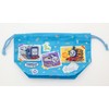 OSK Thomas the Tank Engine Drawstring Lunch Bag, Blue [KB-1]