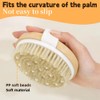 Massage Brush, Natural Bristle Body Brush, Dry Brush, Bath Brush,