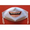 Handmade Face Covering Mask Lips Smile Cotton fabric Adults Size