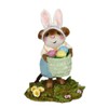 Wee Forest Folk M-719b Hoppy Easter Boy - Blue (New