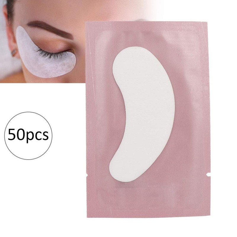 Eyelash Extension Pad, 50 Pieces Under Eye Pads Pure Natural