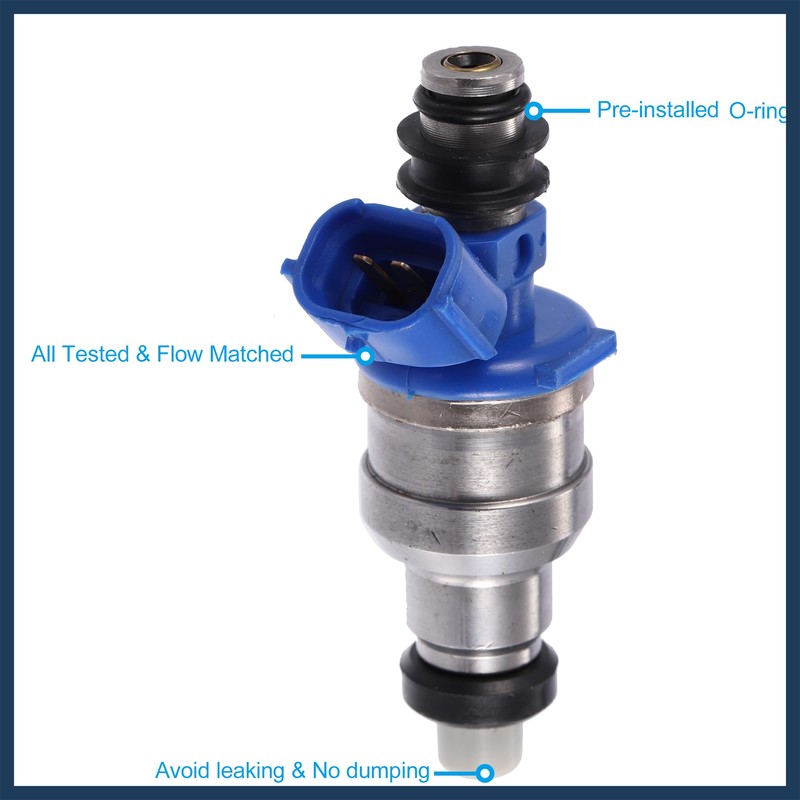 INFINAUTO Fuel Injector, for Mazda Miata Base 1.6L 1990-1993 for