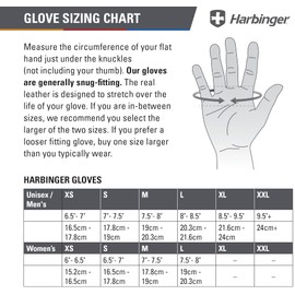Harbinger Professional Wrist Wrap Gloves, 1140 S, Training Gloves