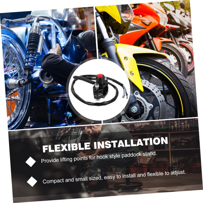 Mikinona Replacement Motorcycle Ignition Coil Switch with Horn Function CNC