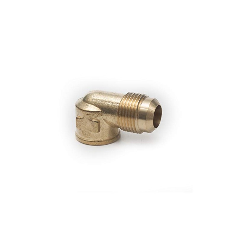 LTWFITTING Brass 5/8" OD x 1/2" Female NPT 45 Deg