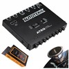 Autotek ATEQ 4-Band Audio Equalizer with Built-in 2-Way Crossover, 1/2
