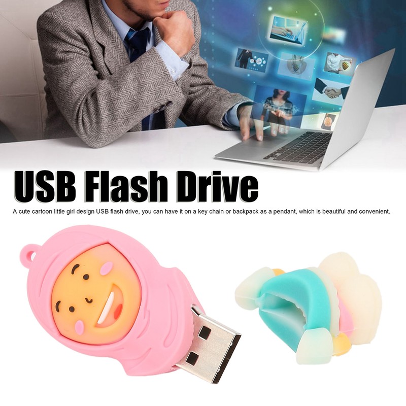 Cartoon Flash Disk Compatible Fast Transmission Cute USB Flash Drives