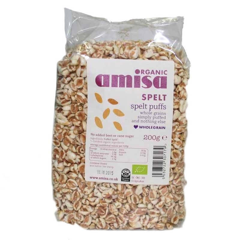 Amisa | Spelt Puffs - Organic | 2 x 200g