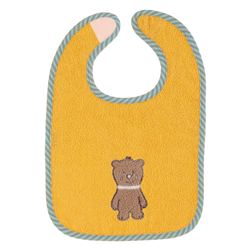 Sterntaler Emmi Girl Velcro Bib, Bear Ben