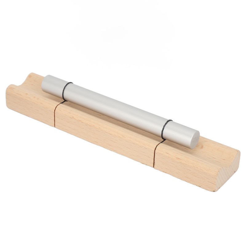 Meditation Chimes Mindfulness Aluminum Alloy Wooden Single Sound Hand Bell
