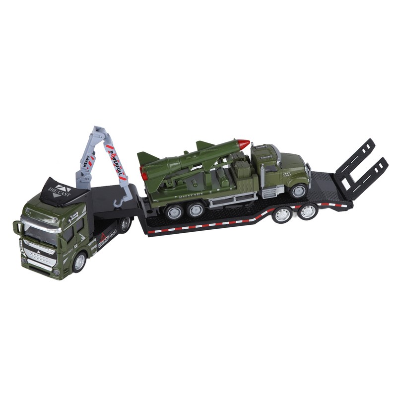 1:50 Tow Truck Toy Alloy Pull Back Car Highly Simulation