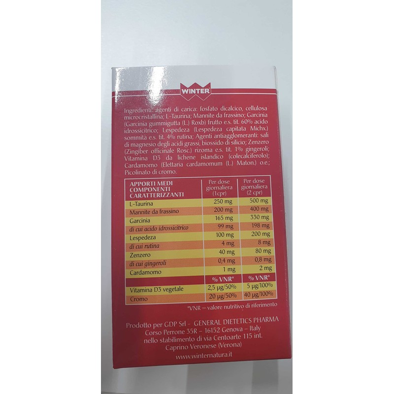 Winter - Irisina Metabolic Lipo Control - Integratore alimentare efficace