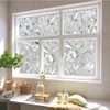 Window Privacy Film, Rainbow Window Clings, 3D Decorative Window Vinyl,