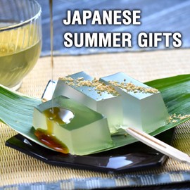 chaganju Japanese sweets traditional wagashi dessert ‐ Kuzu Mochi - 2pacs of 183g in 1BOX, Made in Japan,Sold by Japanese company 【YAMASAN】