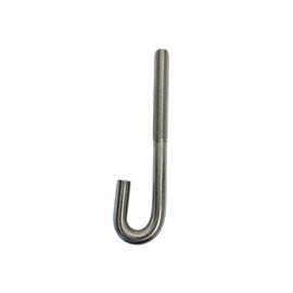 Prolinemax Marine Boat Stainless Steel T316 3/8" x 3.75" J Bolt Spring Hook J-Bolt J Hook
