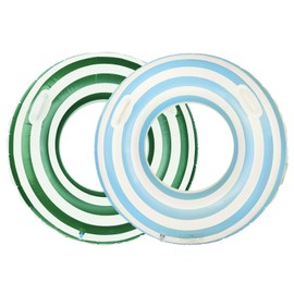 Swimming Ring Adult Large Inflatable Swimming Ring Swimming Ring with Handles, Pool Swimming Ring for Adults, Summer Water Pool Floating Ring for Swimming Pool Water Outdoor Toy Party Accessories