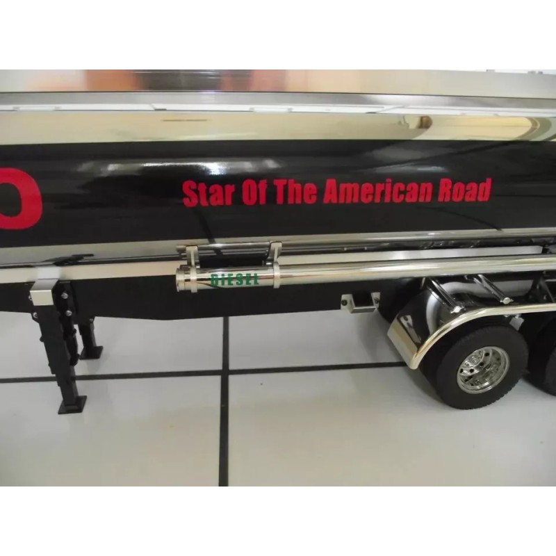 TAMIYA 1/14 SCALE TEXACO TANKER VINYL DIE CUT DECAL SET