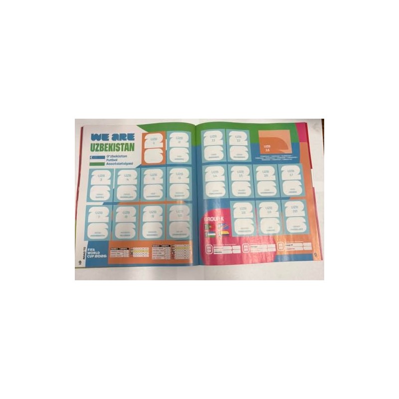 Colección de Pegatinas de la Copa Mundial de la FIFA