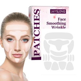 1 Box of Wrinkle Plasters Face, Face Tape Against Wrinkles, Anti-Wrinkle Plasters, for Face Reusable Smoothing Chest Neck Forehead Eye Mouth Forehead Wrinkle Pads