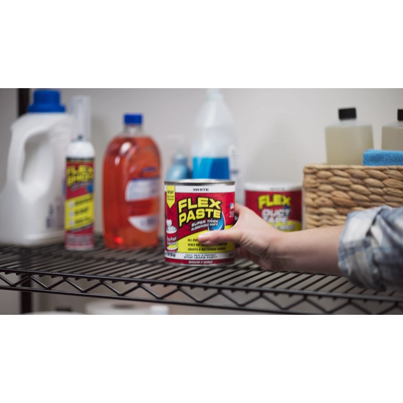 Flex Paste, Waterproof Paintable Putty, Spackle Sealant, Fill Gaps Cracks