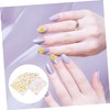 Vaguelly 8 Sheets Sunflower Nail Decals Water Transfer Stickers for