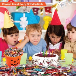 Fun Express 1,000 Piece Premium Bulk Candy - 13 lbs, Great for Easter Eggs, Parades and Party, Individually Wrapped