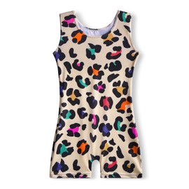 YDMZX Girls Gymnastics Leotards with Shorts Toddler Kids Gymnastic Tumbling Biketards Unitards Outfit Sparkly 2-10 Years Old