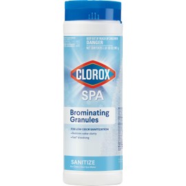 Clorox® Pool&Spa™ Spa Brominating Granules, for Low, Odor Sanitization, Restores Water Clarity in Hot Tubs and Spas, 2 lb (Pack of 1)