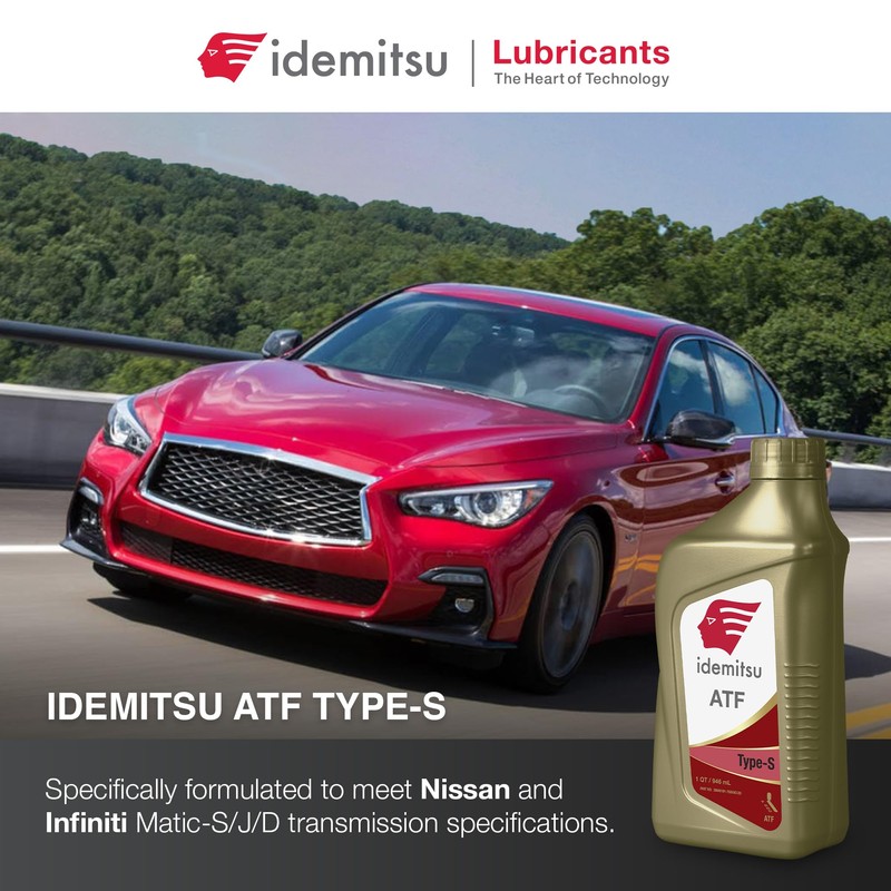 Idemitsu 30040101-75000C020 ATF Type S Automatic Transmission Fluid (Matic J,